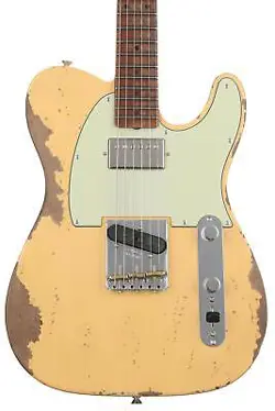 FENDER CUSTOM SHOP GT11 1963 HEAVY RELIC TELECASTER - NOCASTER BLONDE,