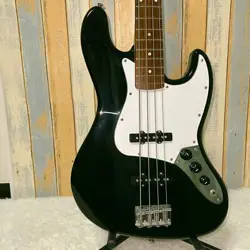 SQUIER BY FENDER JAZZ BASS BLACK FROM JAPAN