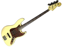 FENDER JAPAN JAZZ BASS US WHITE ELECTRIC BASS