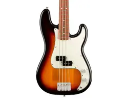 USED FENDER PLAYER PRECISION BASS - 3-COLOR SUNBURST W/ PAU FERRO FB