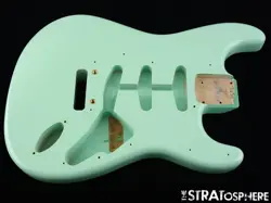 USA FENDER CUSTOM SHOP JEFF BECK STRATOCASTER NOS BODY STRAT SURF GREEN