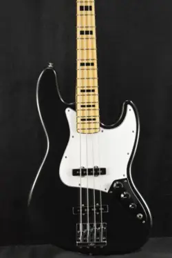 FENDER GEDDY LEE JAZZ BASS BLACK MAPLE FINGERBOARD