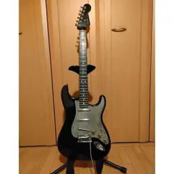 ELECTRIC GUITAR FENDER USA AMERICAN DELUXE STRATOCASTER BLACK PEARL AIMM & CASE