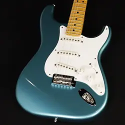 NEW FENDER / FSR HYBRID II STRATOCASTER TEAL GREEN METALLIC MAPLE S/N:JD24016166