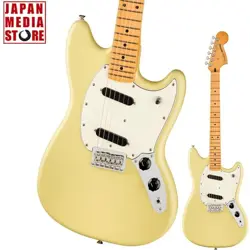 FENDER PLAYER II MUSTANG MAPLE HIALEAH YELLOW ELECTRIC GUITAR BRAND NEW