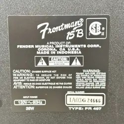 FRONTMAN 15B GUITAR