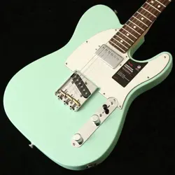FENDER AMERICAN PERFORMER TELECASTER WITH HUMBUCKING  SATIN SURF GREEN
