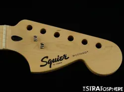 FENDER SQUIER SONIC MUSTANG SERIES GUITAR NECK GUITAR PARTS MAPLE