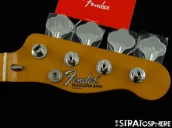 FENDER VINTERA II 70S TELE BASS NECK & TUNERS, TELECASTER BASS 