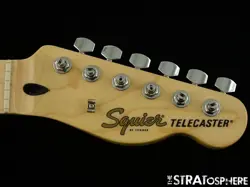 FENDER SQUIER AFFINITY SERIES TELECASTER NECK   TUNERS, PARTS FOR TELE MAPLE