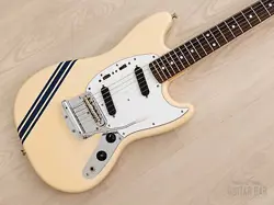 2008 FENDER COMPETITION MUSTANG '73 VINTAGE REISSUE MG73-CO OLYMPIC WHITE, JAPAN