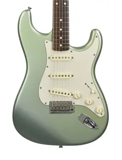 2001 FENDER FSR AMERICAN VINTAGE 62 STRATOCASTER IN AGED ICE BLUE METALLIC