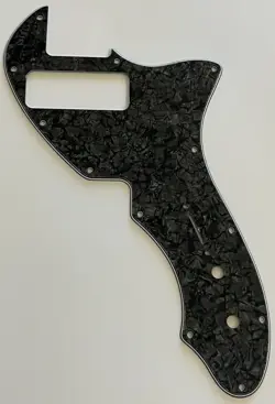 FOR FIT FENDER TELECASTER THINLINE/TELE 69 P90 GUITAR PICKGUARD BLACK PEARL