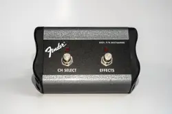 FENDER 2 BUTTON FOOTSWITCH CHANNEL SELECT FX ON/OFF P/N 0057664000