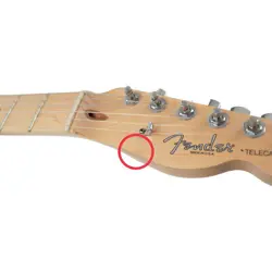 FENDER USED AMERICAN TELECASTER BLACK 2007 TELECASTER ELECTRIC GUITAR