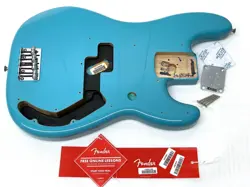 GENUINE MIM FENDER PLAYER II SERIES BODY ALDER PRECISION P BASS AQUATONE BLUE