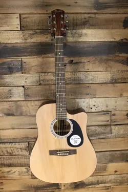 FENDER FA-25CE DREADNOUGHT CUTAWAY ACOUSTIC ELECTRIC GUITAR  #M901