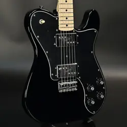 FENDER MADE IN JAPAN 2023 TRADITIONAL 70S TELECASTER DELUXE BLACK S/N JD24014084