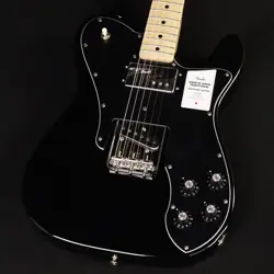 NEW FENDER / MADE IN JAPAN TRADITIONAL 70S TL CUSTOM MAPLE BLACK S/N:JD23017091