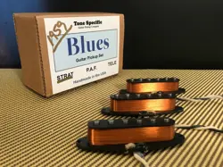 BLUES STRAT PICKUPS BY TONE SPECIFIC. FITS FENDER STRATOCASTER & MJT BODY.