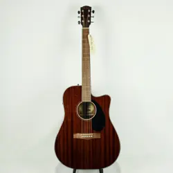 FENDER CD-60SCE ACOUSTIC-ELECTRIC GUITAR, MAHOGANY