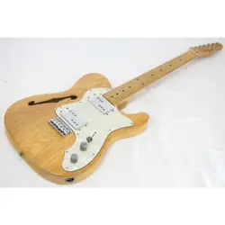 SEMI-HOLLOW ELECTRIC GUITAR FENDER JAPAN TN72-75 TELECASTER THINLINE NATURAL