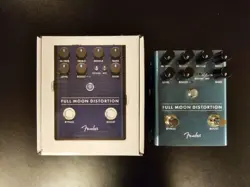 FENDER FULL MOON DISTORTION GUITAR PEDAL - WITH ORIGINAL BOX
