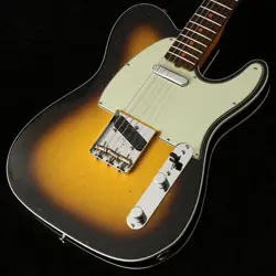FENDER CUSTOM SHOP 1962 TELECASTER CUSTOM JOURNEYMAN RELIC WIDE BLACK 2-TONE SUN