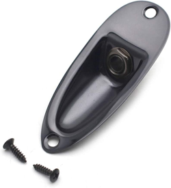 GUITAR INPUT JACK SOCKET PLATE FOR FENDER STRATOCASTER ELECTRIC GUITAR
