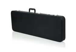 GATOR CASES HARD-SHELL WOOD CASE FOR STANDARD ELECTRIC GUITARS; FITS FENDER S...