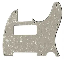 IVORY WHITE FOR ESQUIRE FENDER TELECASTER 8-HOLE P90 STYLE GUITAR PICKGUARD
