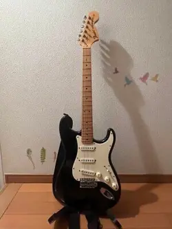 FENDER JAPAN ST72-53 STRATOCASTER ELECTRIC GUITAR BLACK 1993 - 1994