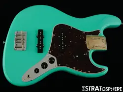 FENDER AV II AMERICAN VINTAGE 1966 JAZZ J BASS LOADED BODY, 66 SEA FOAM GREEN