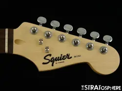 FENDER SQUIER MINI SERIES STRAT NECK & TUNERS GUITAR 22.75
