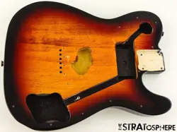 FENDER SQUIER CLASSIC VIBE 70S CUSTOM TELECASTER TELE BODY 3T SUNBURST