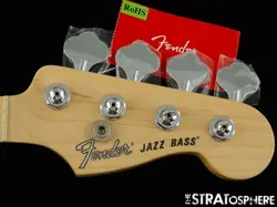 FENDER AMERICAN PERFORMER JAZZ BASS NECK   TUNERS C SHAPE MAPLE