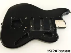 FENDER SQUIER CLASSIC VIBE BASS VI SIX STRING BODY BASS PARTS BLACK