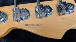 FENDER STANDARD JAZZ ELECTRIC BASS GUITAR