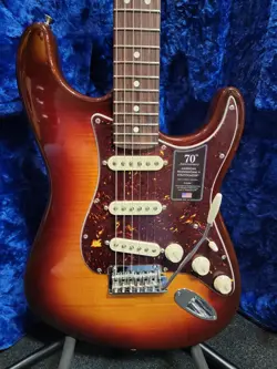 NEW FENDER 70TH ANNIVERSARY AMERICAN PRO II STRATOCASTER STRAT COMET BURST
