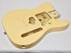 2004 FENDER DELUXE NASHVILLE BLONDE ASH TELECASTER BODY FOR 3 PICKUP TELE GUITAR