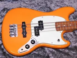 FENDER PLAYER MUSTANG BASS PJ PAU FERRO CAPRI ORANGE