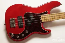 FENDER AMERICAN DELUXE PRECISION BASS - CRIMSON RED TRANSPARENT
