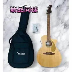 ELECTRIC ACOUSTIC GUITAR FENDER NEWPORTER PLAYER, NAT WN INDONESIA SN IWA2066621