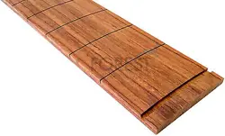 BUBINGA GUITAR FRETBOARD, FINGERBOARD FENDER 25.5