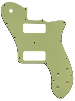 VINTAGE GREEN FOR FENDER US 72 TELECASTER DELUXE P90 STYLE GUITAR PICKGUARD