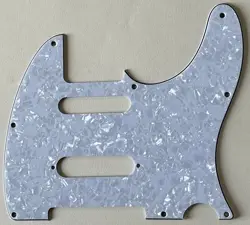 WHITE PEARL PICKGUARD FIT FENDER TELECASTER NASHVILLE TELE STYLE GUITAR PARTS