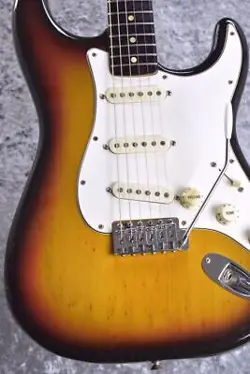FENDER 1974 STRATOCASTER 3 TONE SUNBURST/R USED ELECTRIC GUITAR