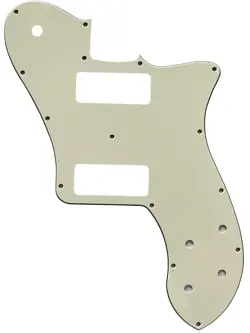 3 PLY PARCHMENT FOR FENDER US 72 TELECASTER DELUXE P90 STYLE GUITAR PICKGUARD