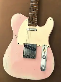 FENDER JAPAN ELECTRIC GUITAR TELECASTER U SERIAL RELIC SHELL PINK USED PRODUCT
