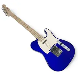 SQUIER BY FENDER TELECASTER ELECTRIC GUITAR BLUE/SQUIER SQUIER FENDER TE #QPIG47